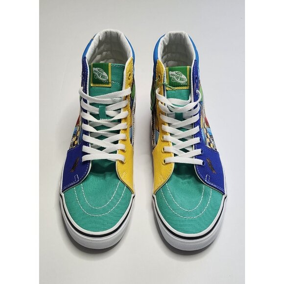 Vans x Sesame Street Sk8-Hi 'Oscar's Taxi Service' Sneakers - Picture 4 of 9